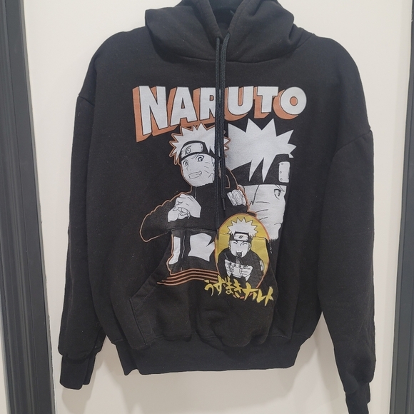 Hot Topic Other - ♥️5 For $25 NARUTO Boys Black Hoodie size Medium